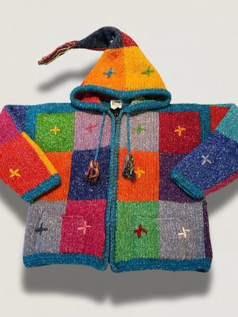 Vintage-inspired world of wool - knit (wool) sweater